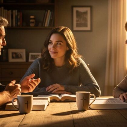 how to explain my faith to family and friends at kitchen table