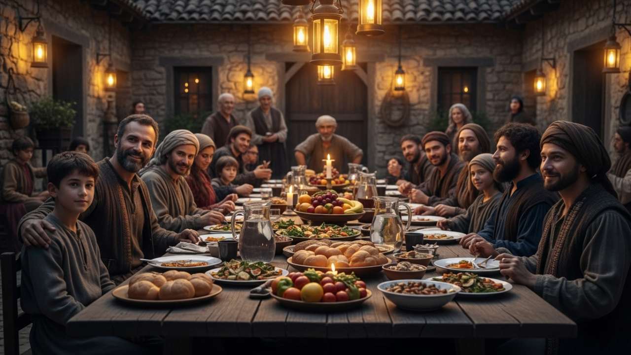 Celebration of forgiveness in the Parable of the prodigal son